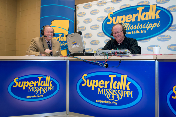 SuperTalk Mississippi's Paul Gallo Show recently featured MSU President Mark E. Keenum on its live broadcast from the Mississippi Horse Park, where the Starkville Rotary Classic Rodeo was getting under way.