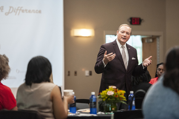 MSU President Mark E. Keenum was among speakers at the Mississippi Institutions of Higher Learning’s annual IHL HR Conference