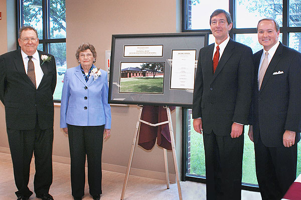 Dedication of the Verner G. Hurt Research and Extension Building in Stoneville.