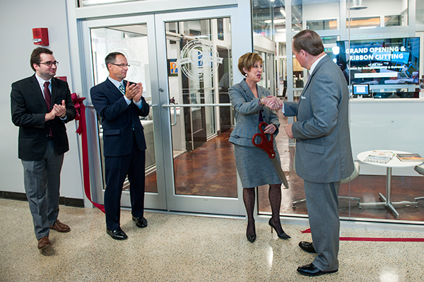 In April, Mississippi State’s College of Business officially dedicated its new Center for Entrepreneurship and Outreach in McCool Hall.