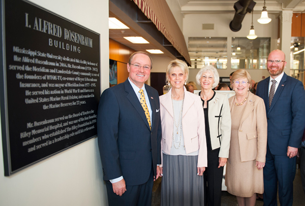 The Rosenbaum Building at the MSU-Meridian Riley Campus was officially dedicated on Oct.