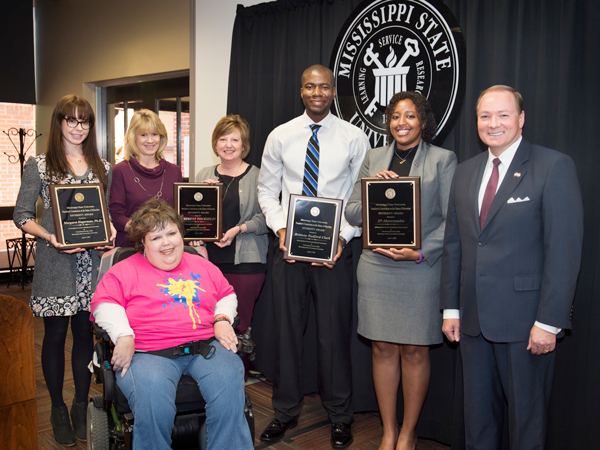Mississippi State’s 2018 Diversity Award winners were recognized during an April ceremony on campus.