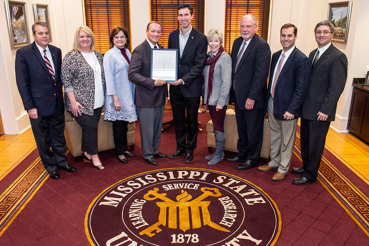 TVA recognized MSU with a 2018 Carbon Reduction Award for improving energy efficiency and reducing carbon emissions