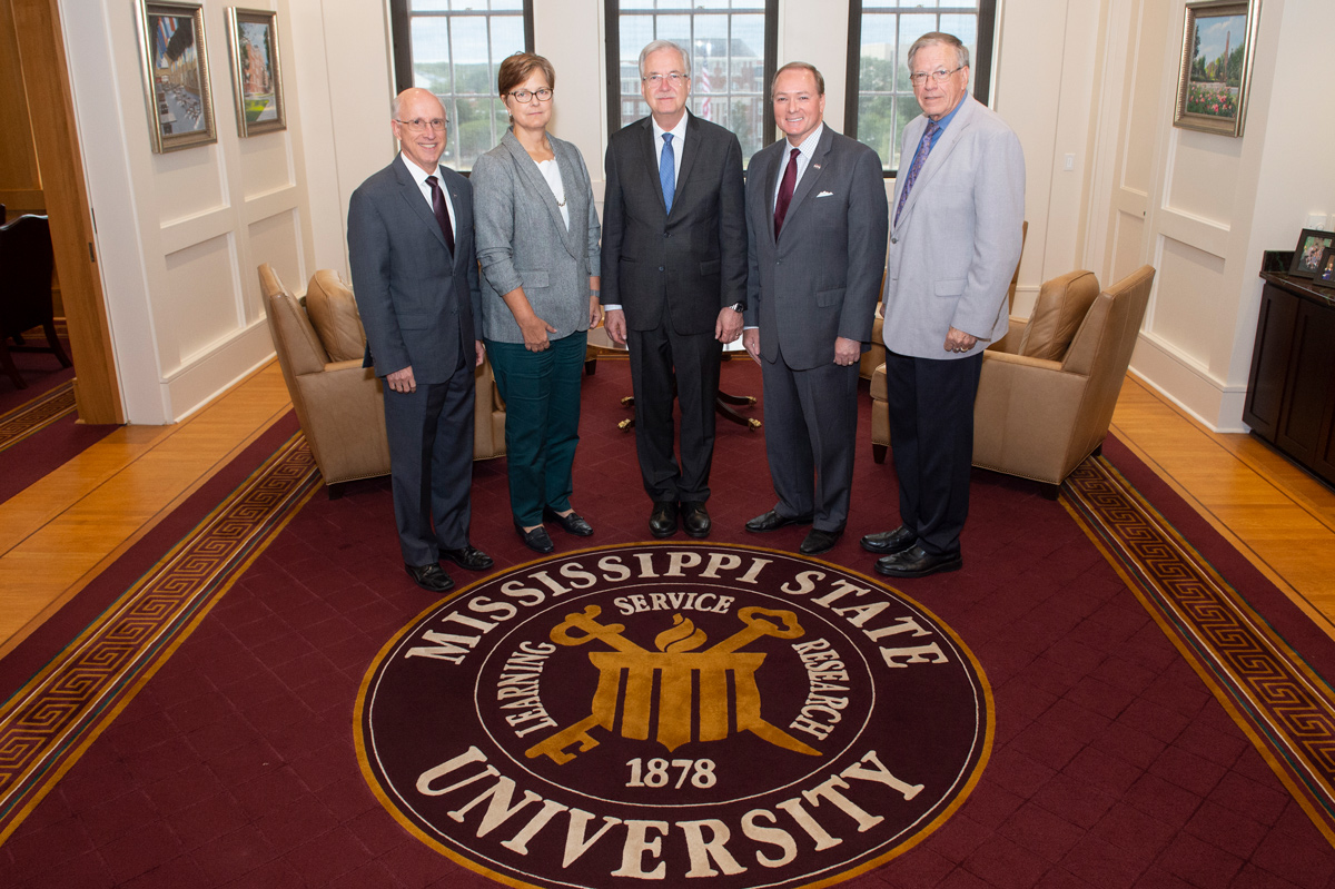 MSU hosted Daniel Gustafson, Food and Agriculture Organization of the United Nations deputy director-general for programmes.
