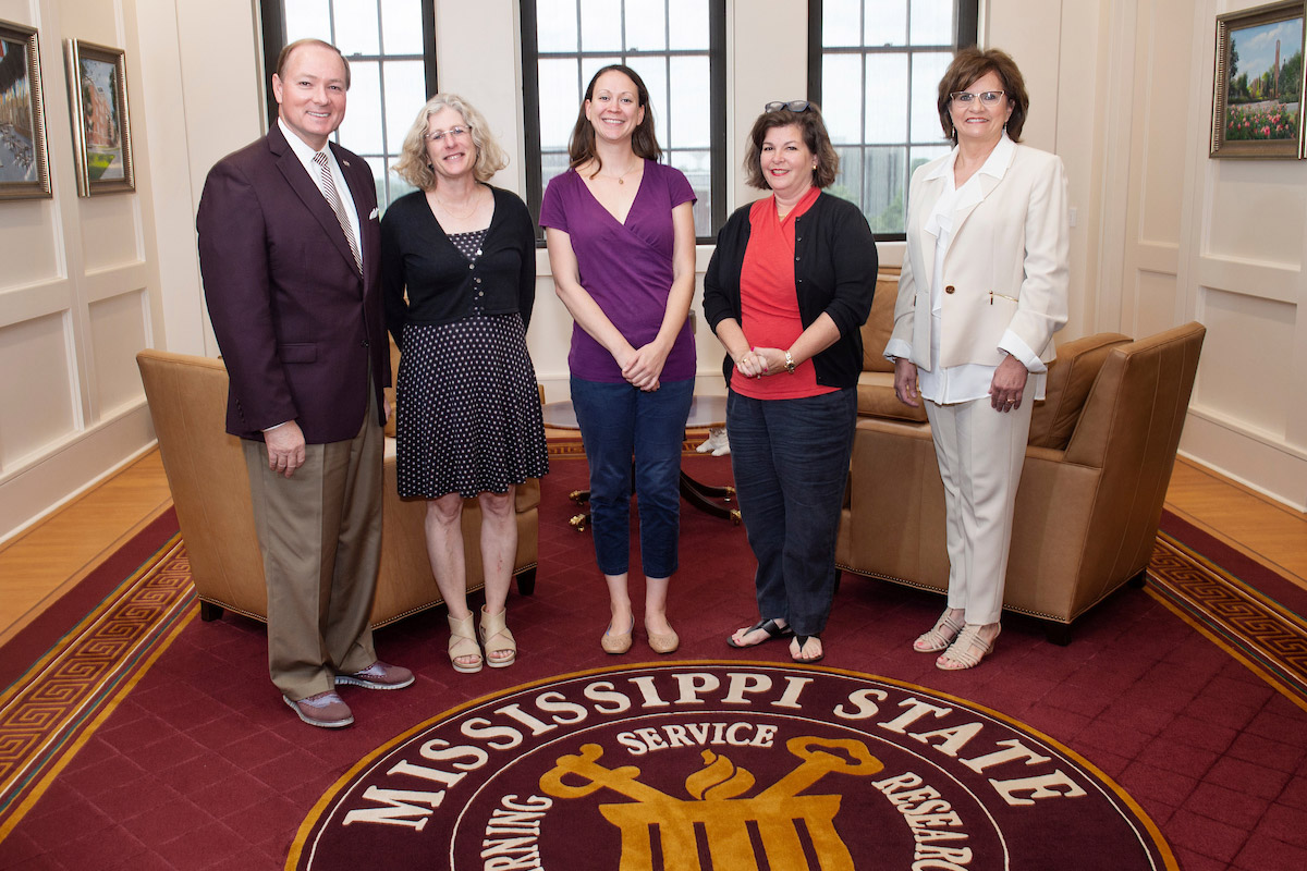  Mark E. Keenum gave a campus tour to members of the MS Dept of Archives and History