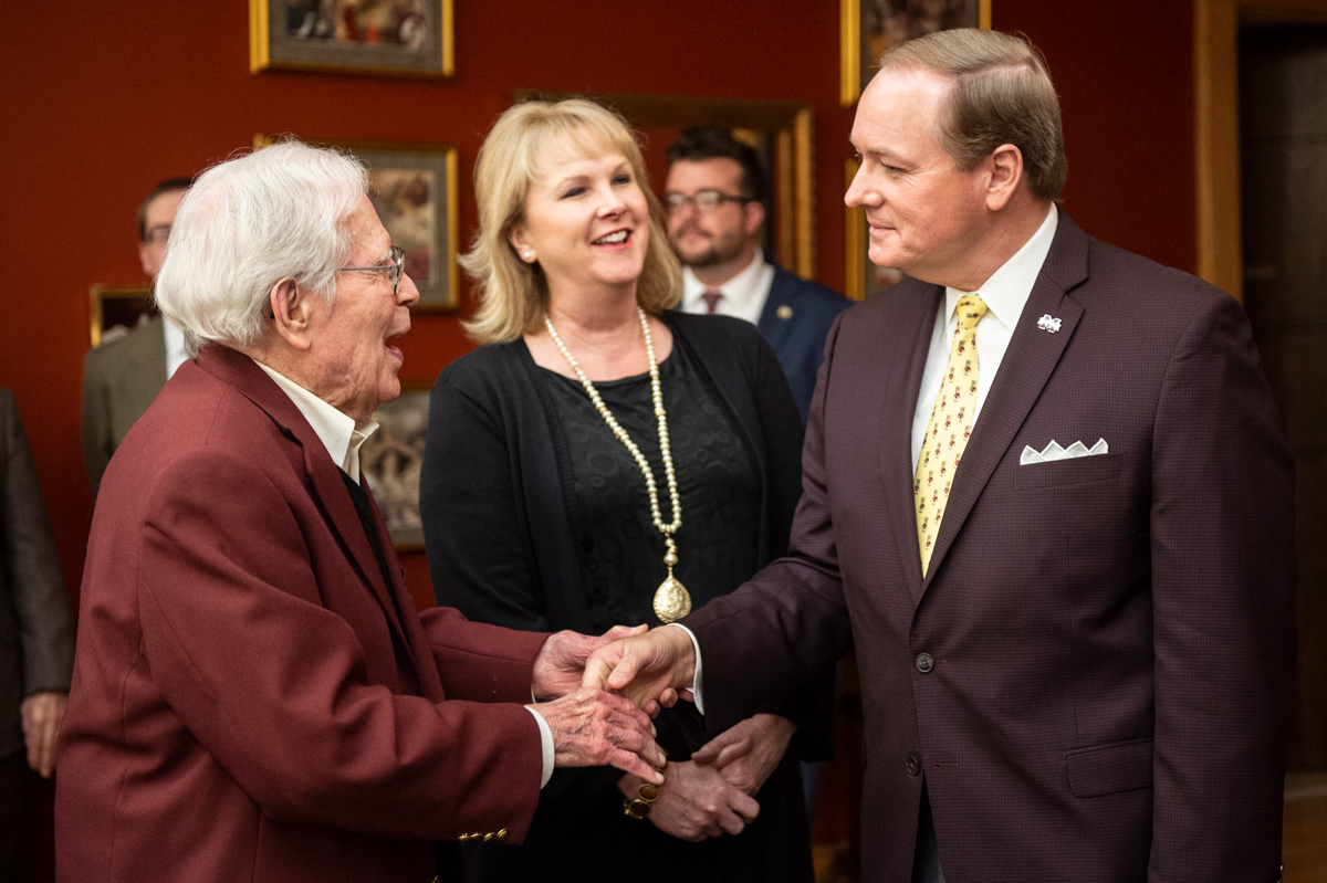 The Riley Foundation held its April board meeting in the Templeton Music Museum on the Starkville campus of MSU.